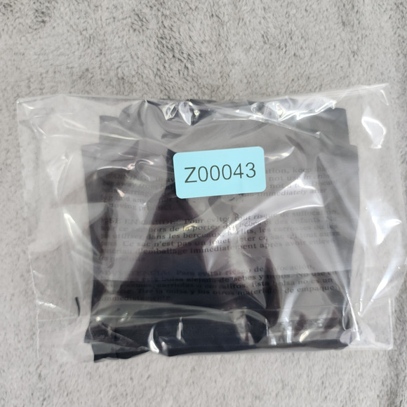 Catalina Swim Bottoms Womens Size XL (16-18) Black Solid Skirt Built-In Brief - Picture 9 of 9